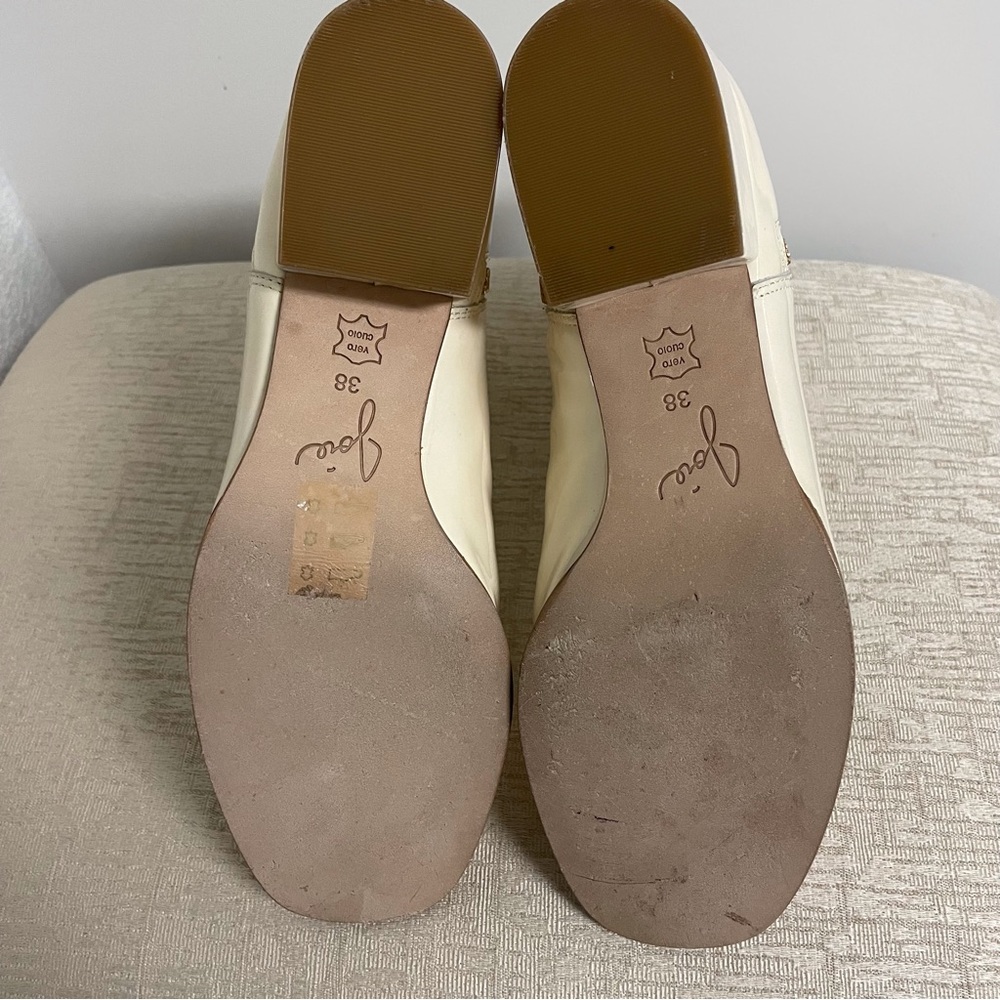JOIE RUBEE DOUBLE ZIP PATENT LEATHER FLAT GOGO BOOTIE - Picture 9 of 15